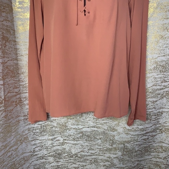 Aritzia Wilfred Free Dusty Rose Redling Blouse Size S - Picture 5 of 15
